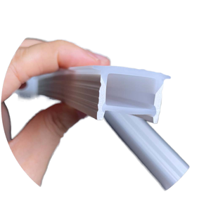 Remplacer le couvercle de <span class=keywords><strong>tube</strong></span> au néon en silicone de profil en aluminium <span class=keywords><strong>LED</strong></span> Strip Cover Dryw Différentes tailles 10x10 12x12 14x14 pour les néons - Product Image 1
