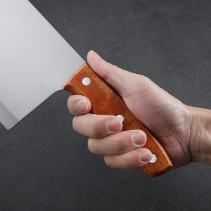 Juego de Cuchillos de Acero Inoxidable y Madera Maciza Antideslizante para el Hogar, Marca Yangjiang, Afilados para Rebanar y Profesionales para Cortar Huesos - Product Image 4