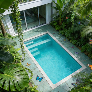 Piscina con filtro, piscina de 18 pies, la piscina más grande, piscina independiente, piscina de lujo de fibra de vidrio, piscina enorme de fibra de vidrio - Product Image 5