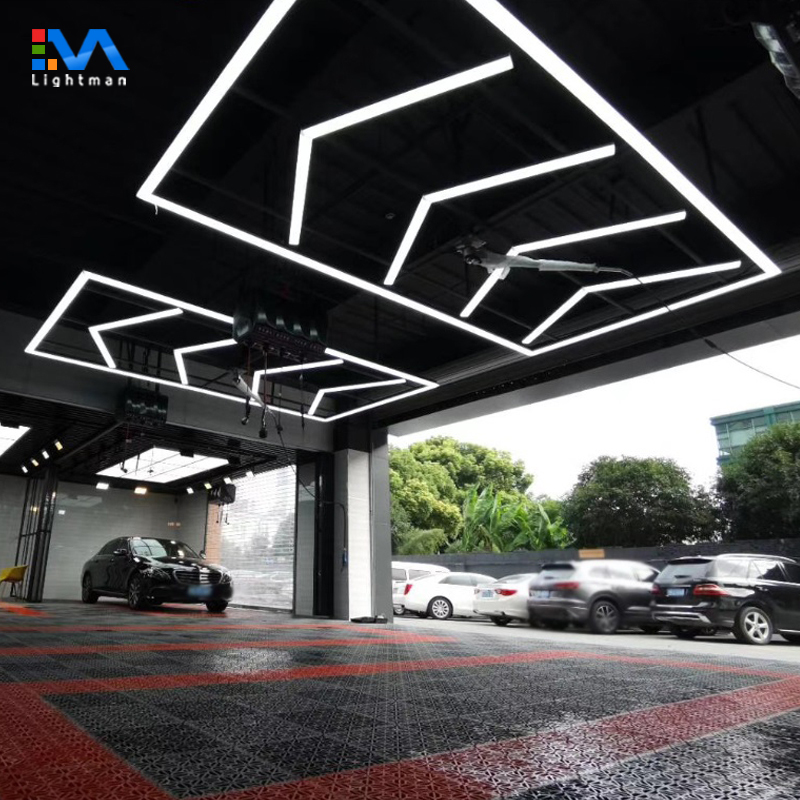 2430*4835mm DIY Gym Garage Lamp Auto Maintenance Car Wash Workshop Led Work Light