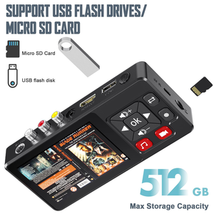 Convertisseur numérique, télécommande, <span class=keywords><strong>enregistreur</strong></span> DVR/VHS avec capture vidéo, prise en charge MP4 <span class=keywords><strong>pour</strong></span> les entrées RCA/ et alimentation VGA/USB - Product Image 2