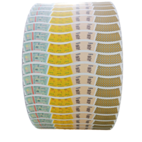 Rouleau de papier kraft brun biodégradable PE de qualité alimentaire 100 % écologique, impression personnalisée pour tasses à thé, bols, assiettes
