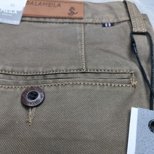 2025 pantalones de algodón de alta calidad Chinos pantalones de hombre Slim GuangZhou - Product Image 3