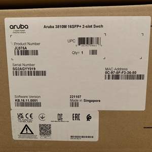 Commutateur réseau géré d'entreprise HPE Aruba <span class=keywords><strong>3810M</strong></span> <span class=keywords><strong>16SFP</strong></span>+ 2 emplacements JL075A 100% original F/S - Product Image 4