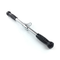 Accessoire de câble SP pour lat pulldown, poignée recouverte de caoutchouc, barre droite rotative de 20 pouces pour lat pulldown
