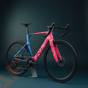 Vélo de route aérodynamique en fibre de carbone R05, ultra-léger, assemblage complet, cadre T800, tubes aérodynamiques, compatible Shimano R05 Carb - Product Image 3