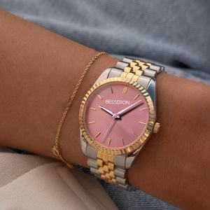 Reloj de Cuarzo de Lujo para Mujer, Último Modelo, con Correa de Acero Inoxidable, Estilo Ejecutivo, Servicios OEM - Product Image 4