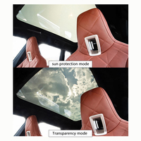 Pièces automobiles en verre de haute qualité Toit ouvrant de voiture électrique panoramique de luxe Verre automatique pour Tesla MODEL 3