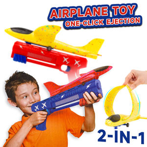 Jouet lanceur d'avion volant à assembler soi-même pour enfants, pistolet catapulte en mousse EPP, planeur pour enfants, sport de plein air, camping - Product Image 2