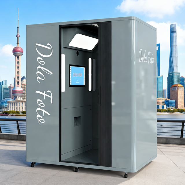All-in-one Photo Booth Shell Dslr Photobooth Vending Machine Automatic Operated Print Selfie Kiosk Enclosure Photo Machine