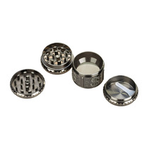 Broyeur manuel à quatre couches de fumée de 44mm Produit chaud Broyeur de cigarettes Accessoires pour fumeurs