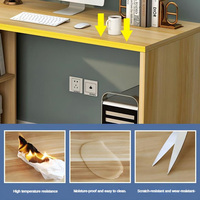 Prix de gros Planche artificielle personnalisée de bonne qualité Mobilier de bureau à domicile Table d'ordinateur de bureau pour la maison