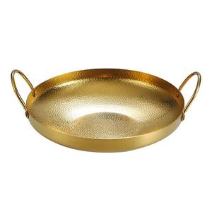 Stainless Steel Seafood Hot Pot With Handles Induction Compatible 12 Inch For Korean Style Cooking - Product Image 1