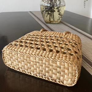Handmade Water Hyacinth <b>Boho</b> <b>Bag</b> Woven Beach Tote Natural Straw Handbag for Women Sustainable Summer Fashion Shoulder <b>Bag</b> - Product Image 5