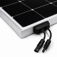 Panneau solaire bifacial TOPCon 590W, type N, IP68, module PV double vitrage, vente en gros directe d'usine pour montage au sol et toitures commerciales