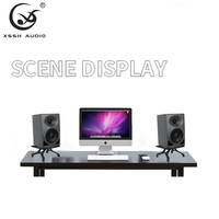 Support d'enceinte HIFI, socle d'enceinte tout en métal en alliage d'aluminium pour équipement audio-vidéo domestique et home cinéma