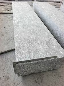 Pierre paysagère personnalisée en forme de vague de neige, gris magique, pour mur et marchepieds, avec finition brûlée - Product Image 3