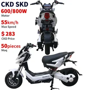 CKD 600w 800W pedal assist electric moped electric scooter manufacturer electric motorcycle for sale