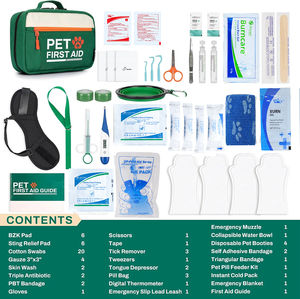 Trousse de premiers soins pour animaux de compagnie Ori-Power, fournitures médicales d'urgence pour chiens et chats, essentiels de sécurité pour les voyages et la maison - Product Image 2