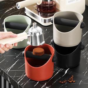 Caja de desecho de café de 0.5L para <span class=keywords><strong>cafetera</strong></span> espresso, contenedor de residuos de barista con varilla extraíble, caja de desecho <span class=keywords><strong>italiana</strong></span> para espresso - Product Image 2