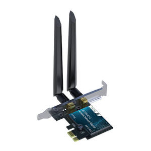 WiFi5 AX1200M <span class=keywords><strong>Carte</strong></span> réseau <span class=keywords><strong>PCI</strong></span>-E double bande Gigabit Desktop PCIE avec 4.2 pour <span class=keywords><strong>Bluetooth</strong></span> 5DB <span class=keywords><strong>PCI</strong></span> Interface Type Support WIN8/10/11 - Product Image 1