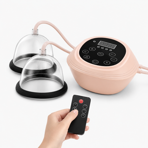 Masseur électrique pour l'amélioration et l'entretien mammaire avec vibrations et aspiration en latex pour usage domestique, pour l'agrandissement et les soins des seins - Product Image 3