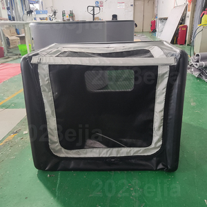 En kaliteli su geçirmez hafiflik köpek sandık köpek kafesi hava yastığı fonksiyonu ile şişme köpek taşıma kutusu - Product Image 5