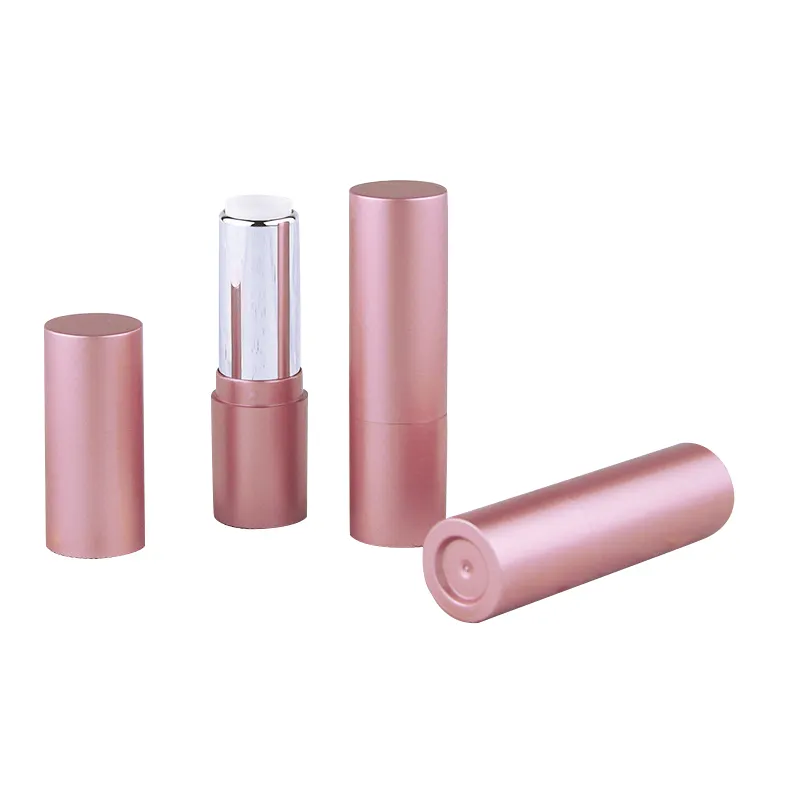 Venta al por mayor Mini oro rosa de lujo Bálsamo labial Crema de ojos Envases de plástico 5G 5ml Personalizado Portátil Embalaje de viaje Lápiz labial vacío