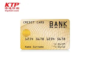Großhandel benutzer definierte Golds tempel Magnetst reifen ID Kreditkarte Visitenkarte Kunststoff Anpassen Geschenk karten druck
