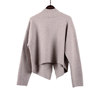 Tricot personnalisé décontracté mode dame hiver à manches longues femmes amples pull en tricot dame jupe 2 pièces ensembles