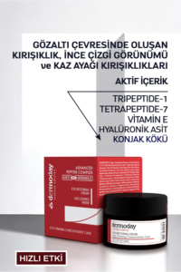 Dermoday Crème Contour des Yeux Rénovatrice aux Peptides 30ml Anti-Âge et Liftante – Offre Spéciale pour la Vente en Gros - Product Image 3
