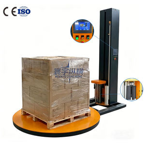 300%预拉伸缠绕膜托盘包装机 自动托盘包装机，适用于物流和仓储行业 - Product Image 1