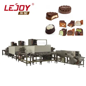 QJJ275 (3 + 2) Полностью автоматическая многофункциональная машина для депонирования шоколада с тремя головками, машина для изготовления шоколада