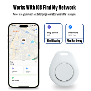 MFI認証ミニロケーターGPSトラッカー Find Myタグ対応リアルタイム追跡デバイス IOSファインダー Itag GPSロケーター - Product Image 5