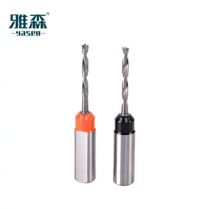 YASEN Factory Custom High Precision CNC Machining Solid Carbide Blind Dowel Drills for Wood