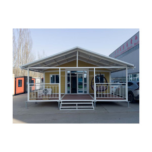 บ้านคอนเทนเนอร์เคลื่อนที่ขนาด 20 ฟุต สำหรับพักคนขับรถบรรทุกในศูนย์กระจายสินค้า - Product Image 1