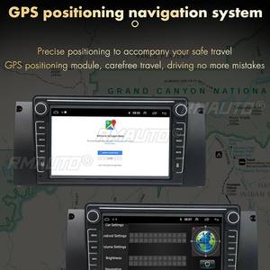 วิทยุติดรถยนต์ปี 2022 รุ่นใหม่ ขนาด 9 นิ้ว 2 Din ระบบนำทาง Android พร้อม GPS ในตัว สำหรับรถยนต์ซีรีส์ 5 BW E39 X5 E53 - Product Image 5