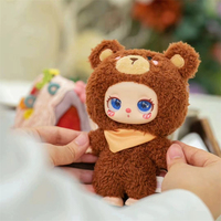 Vente en gros – Authentique et en stock – Boîte mystère tendance en peluche Lila V.2 – Pendentif de sac LIILA V2 S ZOO
