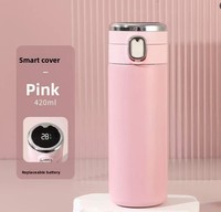 Bouteille isotherme à double paroi en acier inoxydable moderne, isolation thermique de 6 à 12 heures, portable, emballage cadeau applicable