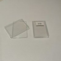 Boîtier rectangulaire transparent en acrylique de 40 mm de largeur pour lingots d'or et d'argent, capsules pour pièces de monnaie et lingots d'argent pour collection