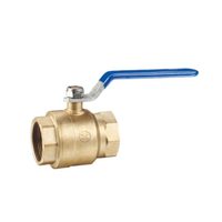 Vanne à boisseau sphérique en laiton à brides PN10 DN15-DN100, commande manuelle de l'eau, OEM, haute température