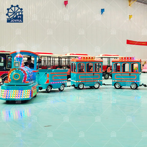 Train sans rails à faible investissement et à rendement élevé |   Train électrique touristique de 24 places |   Équipement de divertissement à récupération rapide - Product Image 1