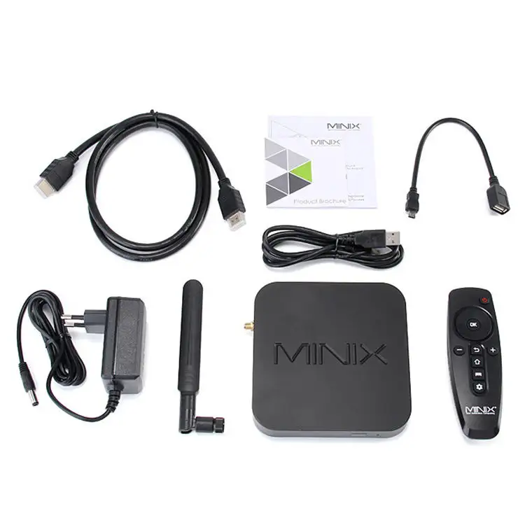 Hot selling MINIX NEO U1+NEO A2 lite Android TV Box Amlogic S905 Quad Core 2G/16G 2.4/5GHz H.265 HEVC 4K Ultra HD
