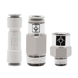 Vanne de contrôle d'air AKH4/6/8/10/12 avec connecteur rapide AKH06A-M5 Vanne pneumatique à gaz - Product Image 1