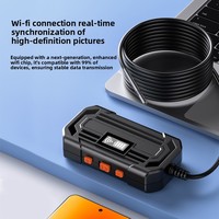 Endoscope de téléphone portable 3,9 mm HD sans fil WIFI, indice IP67, batterie 3,5h, éclairage LED blanc, modèle F240 pour canalisations d'égout et voitures