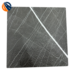 Panneau <span class=keywords><strong>mural</strong></span> commercial en PVC gaufré imperméable moderne, finition <span class=keywords><strong>ardoise</strong></span> 3D, ignifuge B1, pour hôtels et cuisines - Product Image 6