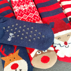 Indoor Slippers Wholesale Fuzzy <strong>Socks</strong> <strong>With</strong> <strong>Grips</strong> Women Thermal Warm <strong>Fluffy</strong> Christmas <strong>Socks</strong> - Product Image 5