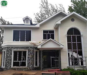 Vila Mewah Modern Modular Prefab Eksterior Luar Ruangan Baja Ringan Galvanis Pemasangan Cepat dengan Garansi 3 Tahun - Product Image 3