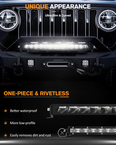 แท่งไฟ LED 30 40 50นิ้ว4x4ไฟ LED สีเขียวโค้งสำหรับรถบรรทุก - Product Image 6