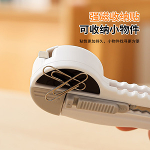 Utility Knife With <b>Measuring</b> <b>Tape</b> Stainless Steel Blade Compact Design For Precision Cutting And <b>Measurement</b> - Product Image 5